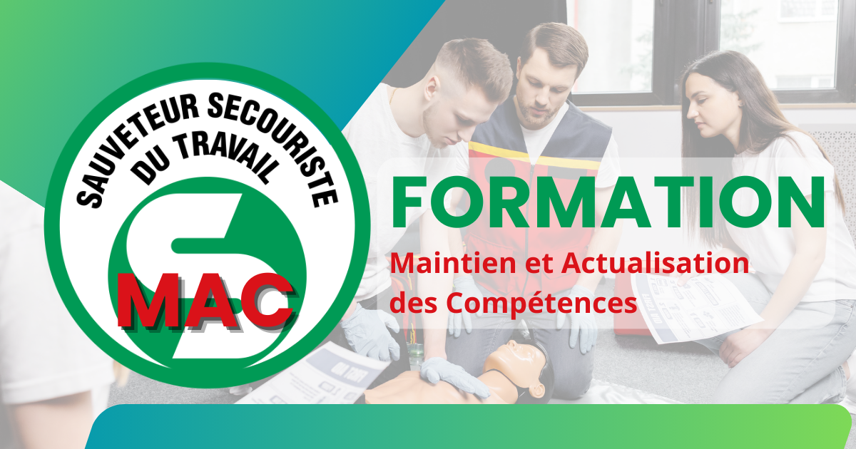 Formation recyclage SST (Sauveteur Secouriste du Travail)